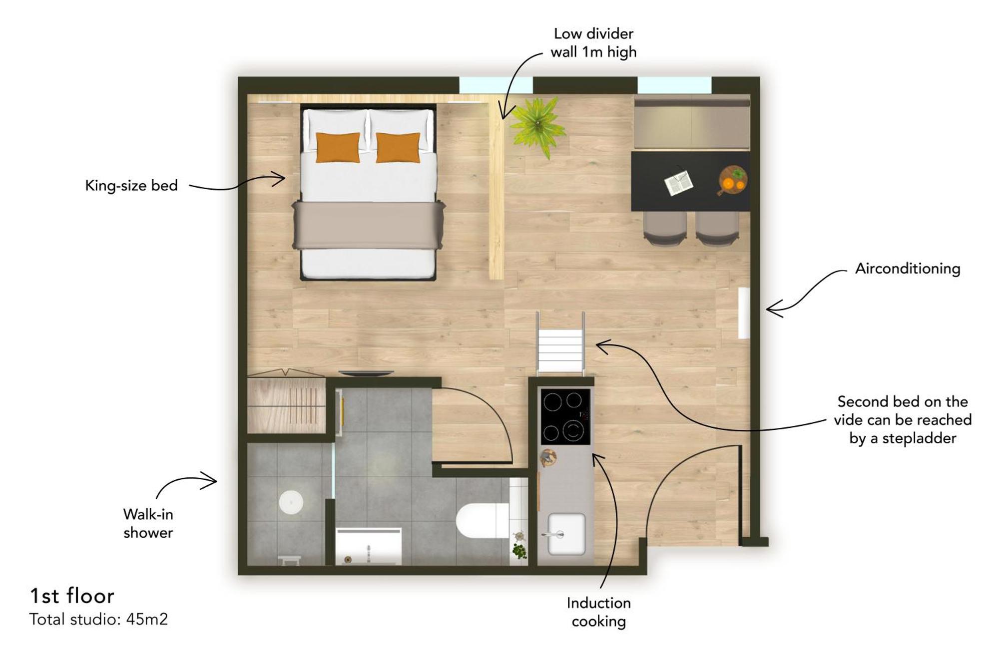 Ruyge Weyde Logies, Eco Farm Apartment Oudewater Екстериор снимка